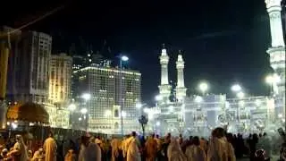 Hajj 2012 - Outside Masjid Al-Haram at Night - 3