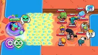 INFINITE ATTACKS GADGET BUFFIE BROKE ALL NOOBS 💀 Brawl Stars 2026 Funny Moments, Wins, Fails ep.1934