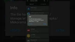 Extract Your App Installed to Apk File #apkmod #problemfix #android #extractapk #mtmanager #modapk