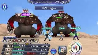 DFFOO [GL] Ciaran Chaos - Zack EX+3/3, Penelo EX+3/3, Layle EX+0/3 (85T | 999K Score)