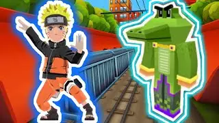 Subway Surfers vs ChaseCraft (MineCraft Runninh Style) - Run Challenge - Gameplay Walkthrough #256