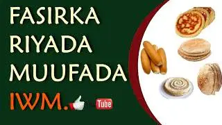 Riyada muufada rootiga canjeerada doorshada buskudka dhamaan waxyaalaha la dubo qofkii arko