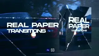 After Effects Template: Paper Transitions