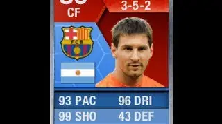 Record Breaking Messi In A Pack ! Fifa 13 (86 Version) + REACTION