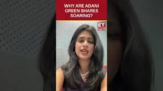 Why Did Adani Green Energy Surge 12% Today? | Adani Green | Adani Stocks | Stock market | #shorts