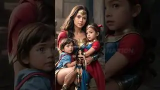 💥SUPERHEROES with Children⚡All Characters #shorts #marvel #dc #avengers #children  #superheroes