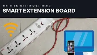 Smart Extension Board | Control on internet | Website | iPhone
