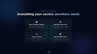 Tech solution for every society maintenance - Account Book
