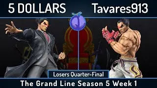 GL S5W1 | 5 DOLLARS (Kazuya) vs Tavares913 (Kazuya) | Losers Quarters | SSBU Smash Ultimate