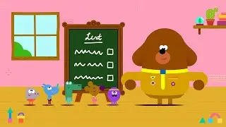 How to Make a List with Duggee and the Squirrels | Hey Duggee | CBeebies