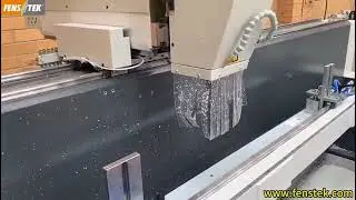 CNC copy router machine for UPVC window machine Klaes connection  CMC4-2500