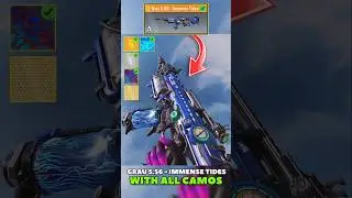 New Grau 5.56 Immense Tides with all camos #codm