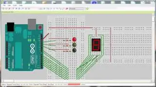 Trafficlight with a timer on Arduino