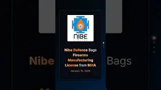 Nibe Defence Bags Firearms Manufacturing License from MHA #corporateupdates #stockmarketindia