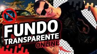 Como deixar fundo transparente e recortar imagem ONLINE (Remover fundo da foto) PIXLR X