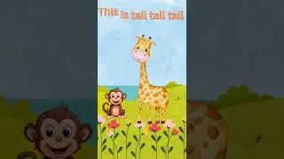 Opposites song, Big vs Small, Tall vs Short, Fat vs Thin, Fast vs Slow #opposite #kids #viral #funny