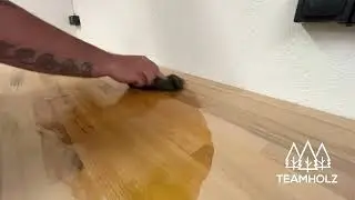 Arbeitsplatte aus Buche &ouml;len
