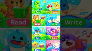 Action Words for Kids | Learn Verbs the Fun Way! #learn
