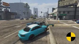 GTA 5 Real Car Crash Test V.I 300