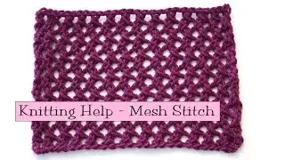 Fancy Stich Combo - Mesh Pattern Stitch