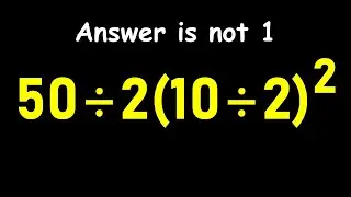 This Simple Math Mistake Fools Everyone!
