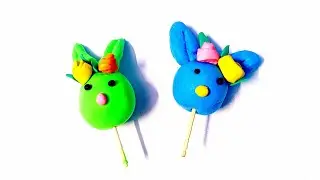 Easter Bunny with Play Dough | Clay ArtRabbit| Easter 2023 | Last minute craftsEasy Tutorial