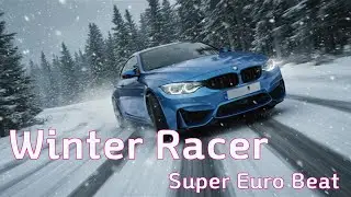 🚗💨 Winter Racer – Sound Traveler 🎵 | Initial D Style Eurobeat (이니셜D 감성 드라이브)