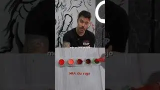 C&oacute;mo realizar una mezcla de un color principal con su complementario para tatuar 🎨