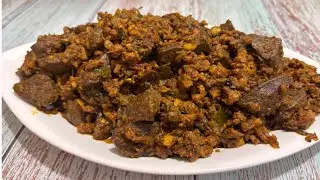Masaledar Mutton Keema Kaleji | Keema Kaleji Recipe | Goat Keema Kaleji | mateena ka kitchen 