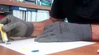 synth&egrave;se soustractive des couleurs N2 bleu et jaune primaire