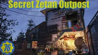 Fallout 76 - CAMP Tour - Secret Zetan Outpost - Raider Punk's Place!