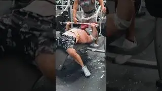 700lbs Bench Attempts 3 TIMES‼️ #bench