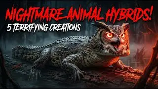What If Animals Were Monsters? 5 TERRIFYING Hybrids Created by AI! 😱