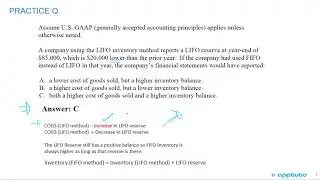 convert a company&rsquo;s reported financial statements from LIFO to FIFO for purposes of comparison;