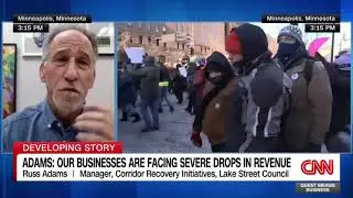 Russ Adams, manager of a Minneapolis non-profit business group, on why shops have closed in protest