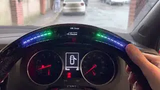 LED Custom Steering Wheel 9 Colour Display Options (Diversion Automotive)
