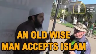 An Old Wise Man Accepted Islam at Balboa Park San Diego - Sheikh Uthman Ibn Farooq ᴴᴰ