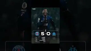 PSG's massacre against OM ❤💙 #football #ligue1 #sehar #edit #guess #psg #marseille #trustonallah #fy