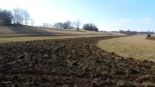 ESF - Chisel plowing the new farm fields