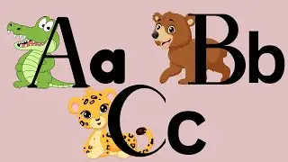 Circle Time Friends | Alphabet Animals | Phonics animal song | ABC alphabet with animals for Kids