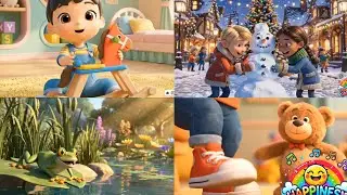  Top 4 Kids Songs in One Video | Nursery Rhymes Collection | @Happiness_Harmony_Official 