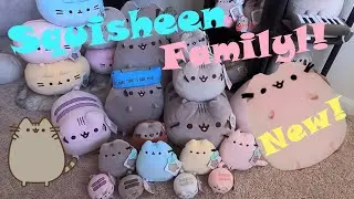 🧣 Our Entire Pusheen Squisheen Family! New Plush!