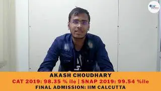 CAT 98.35%ile to IIM Calcutta | Real Student Success Story | CH EdgeMakers Indore