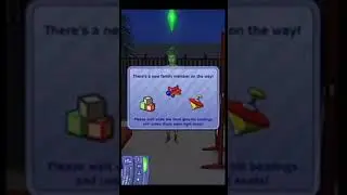 The Sims 2 Plant Sim Arborium Leafy grows his Plant Baby | how plant Sims have babies | #shorts