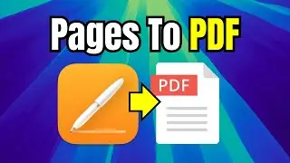 How to Convert Pages Document to PDF and Word (MacOS Sequoia +)