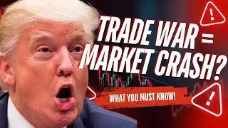 🔥 Trade War Erupts: Why Crypto & Stocks Are Crashing! 🚨 #marketcrash #tradewar #crypto #stockmarket