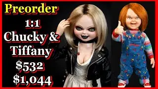 NECA Drops REAL LIFE Chucky and Tiffany Dolls from Hit TV Show!