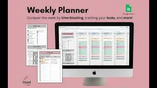 Weekly Planner Tutorial | Google Sheets Template