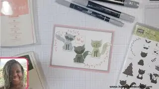 3 Colour Challenge Tutorial with Foxy Friends and Fox Builder by Stampin' Up!