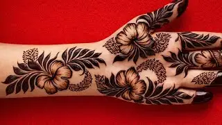 Very beautiful front hand mehndi design | simple and attractive Mehndi designs 